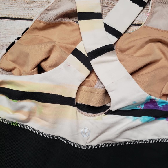 LULULEMON push your limit splatter paint tank top 4 - Picture 6 of 8